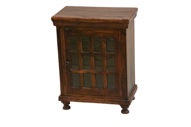 One Door Wooden Cabinet