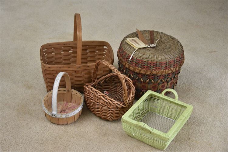 Group, Woven Baskets