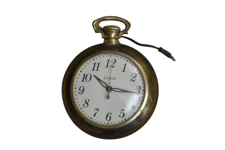 United Watch Form Clock