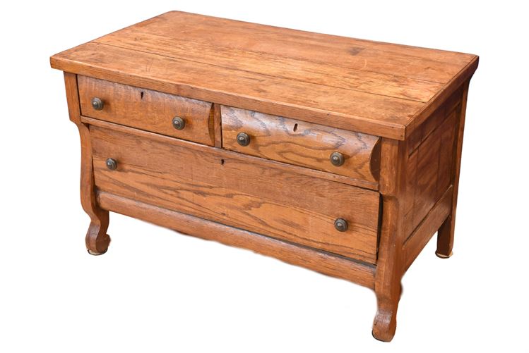 Rustic Oak  Washstand