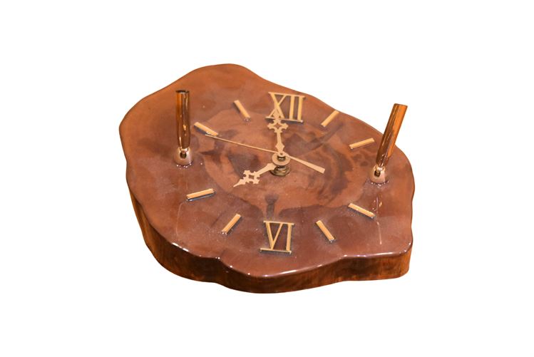 Rustic Wooden Clock