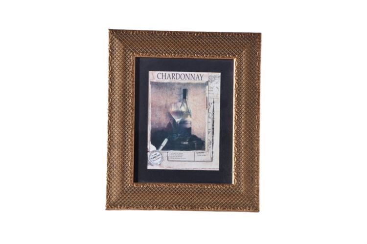 Framed Chardonnay Print