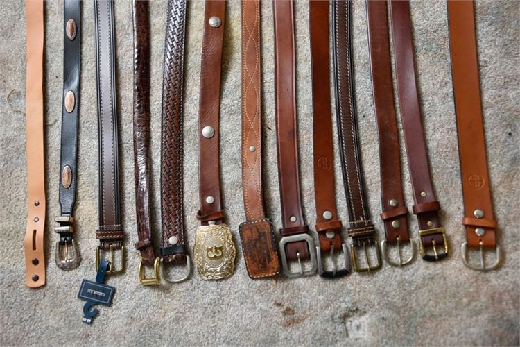 Group, Leather Belts