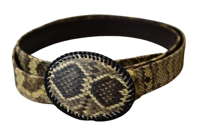 Snake Skin Belt