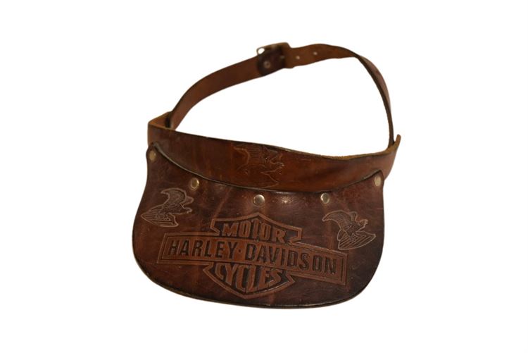 Leather HARLEY DAVIDSON Visor