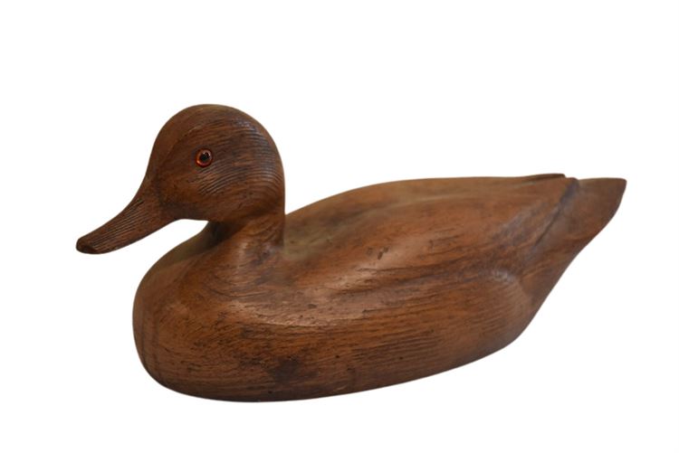 Wooden Duck Decoy