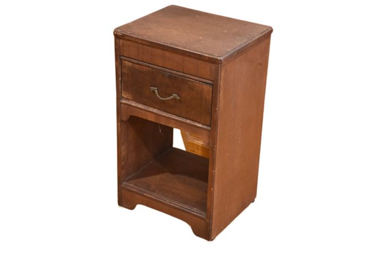 One Drawer End Table