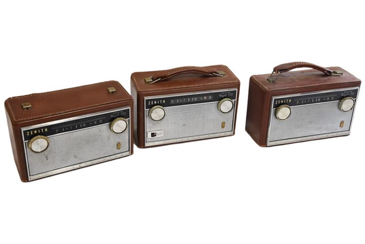 Three (3) Vintage Radios