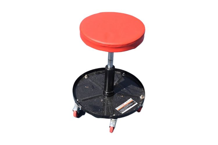 Rolling Shop Stool