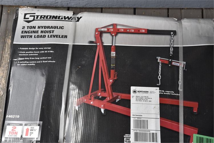 STRONGWAY 2 Ton Hydraulic Engine Hoist