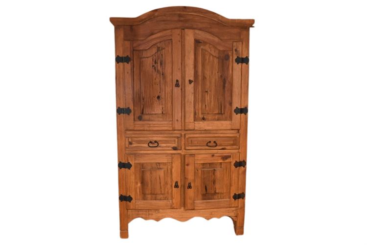 Rustic Wooden Armoire