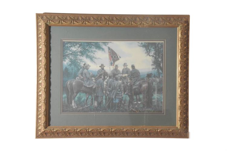 Confederate Army Art Print