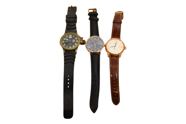 Three (3) Wristwatches