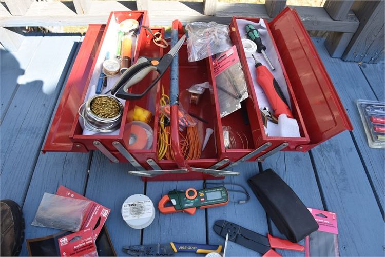 Tool Box With Contents