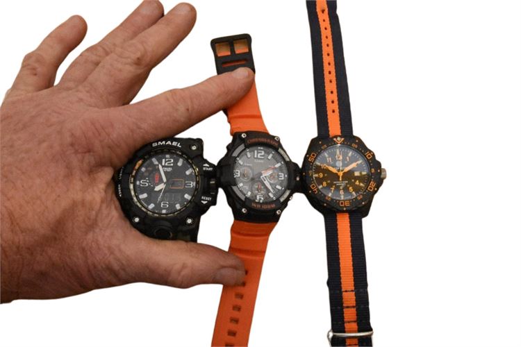 Three (3) Wristwatches