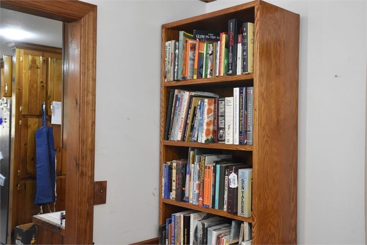 Wooden Bookshelf no Books