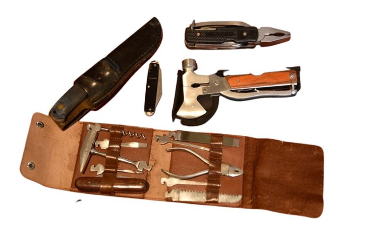 Knives and Small Tool Kit