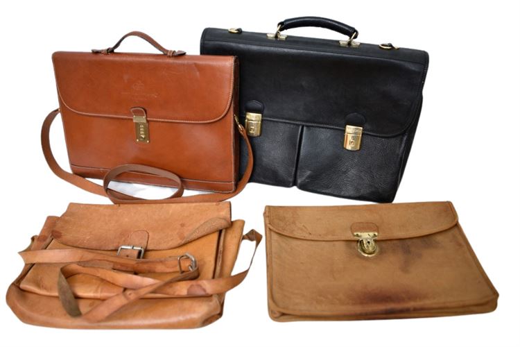 Group, Leather Briefcases