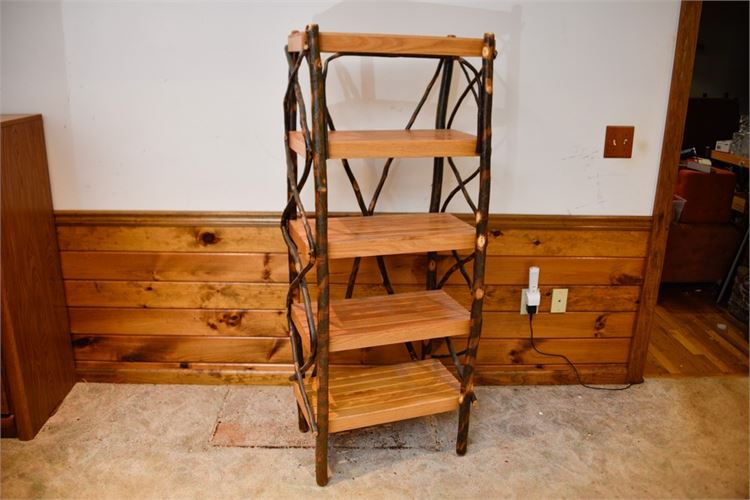 Rustic Wooden Shelf