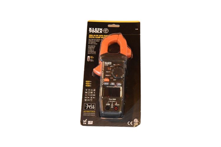 KLEIN TOOLS 400A AC/DC Auto-Ranging Digital Clamp Meter