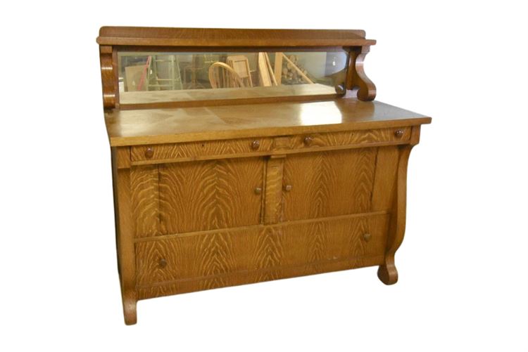 Vintage American Oak  Sideboard