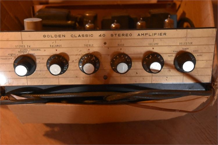 Golden Classic 40 Stereo Amplifier