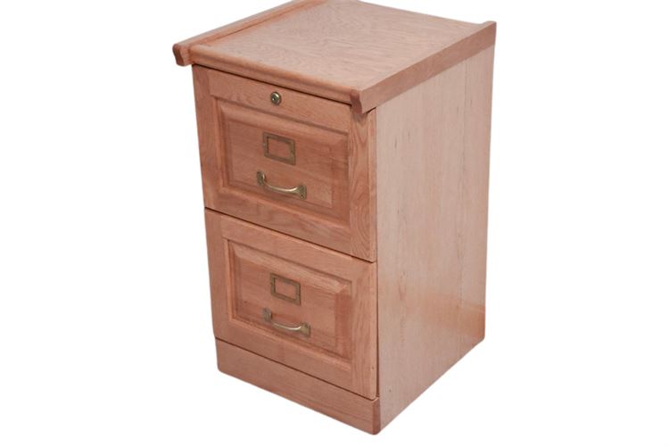 Wooden File Cabinet