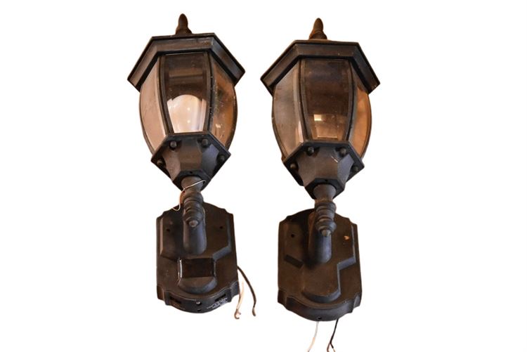 Pair, Outdoor Sconces