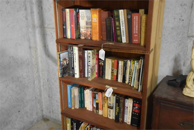 Wooden Bookshelf no Books