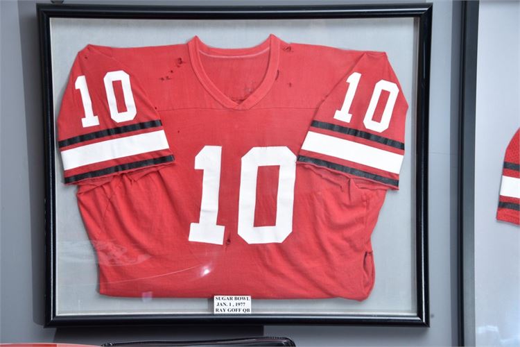 GEORGIA BULLDOGS Ray Goff 1977 Sugar Bowl Jersey