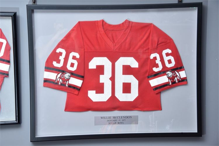 GEORGIA BULLDOGS Willie McClendon 1977 Sugar Bowl Jersey