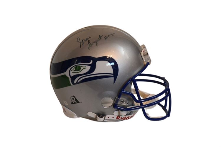 SEATTLE SEAHAWKS Steve Largent Autographed Helmet