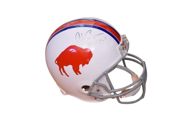 O.J. Simpson BUFFALO BILLS Autographed Helmet