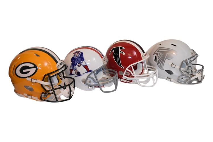 PACKERS PATRIOTS FALCONS Helmets