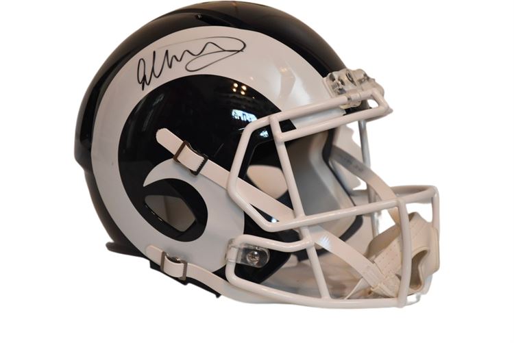 LOS ANGLES RAMS TODD GURLEY Autographed Helmet