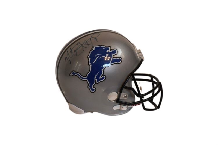 DETRIOT LIONS MATTHEW STAFFORD  Autographed Helmet