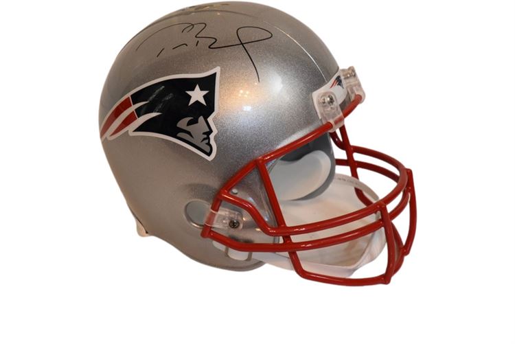 NEW ENGLAND PATRIOTS Drew Bledsoe  Autographed Helmet