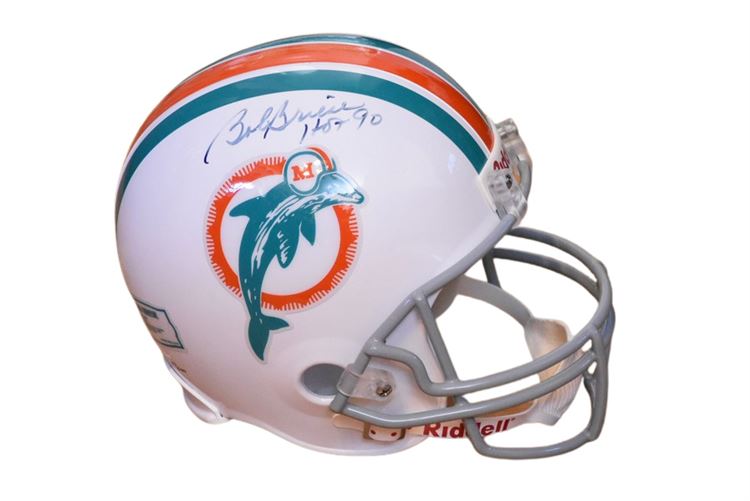 MIAMI DOLPHINS Bob Griese Autographed Helmet W/ certificate Of Authenticity