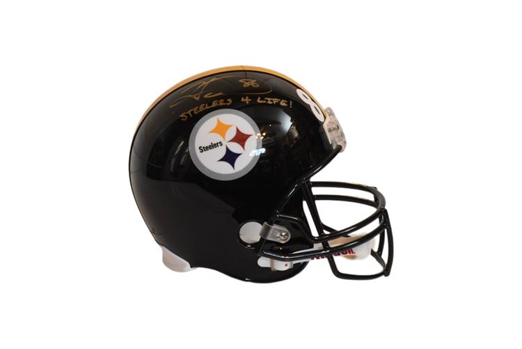 PITTSBURGH STEELERS Hines Ward Autographed Helmet