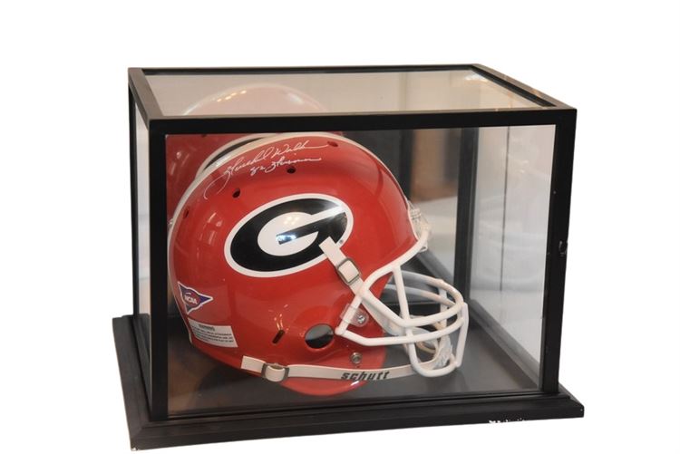 GEORGIA BULLDOGS Herschel Walker Autographed Helmet