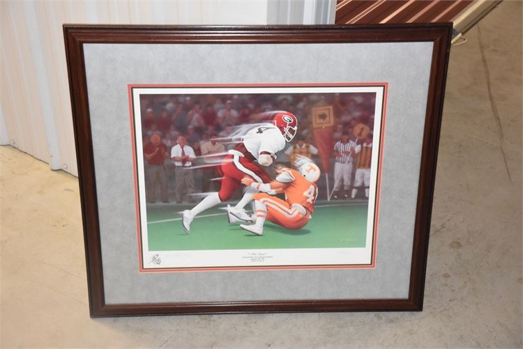 "The Run" Framed Print