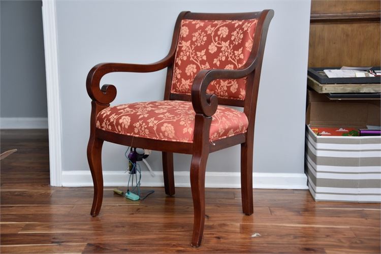 Upholstered open Armchair