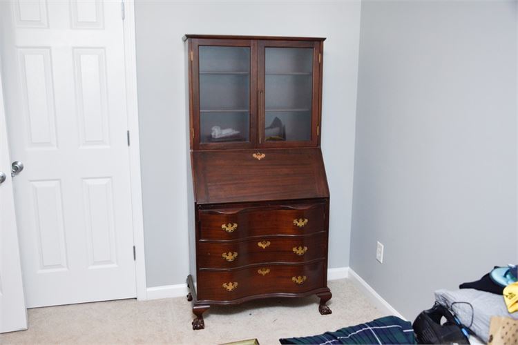 Mahogany Secretary Bookcase