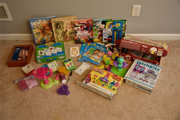 Group Children's Books and Toys