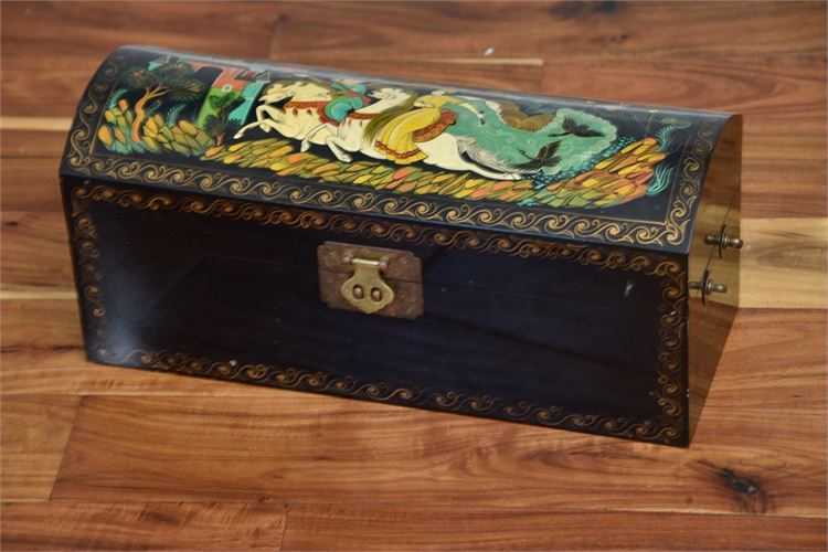 Paint Decorated Chest