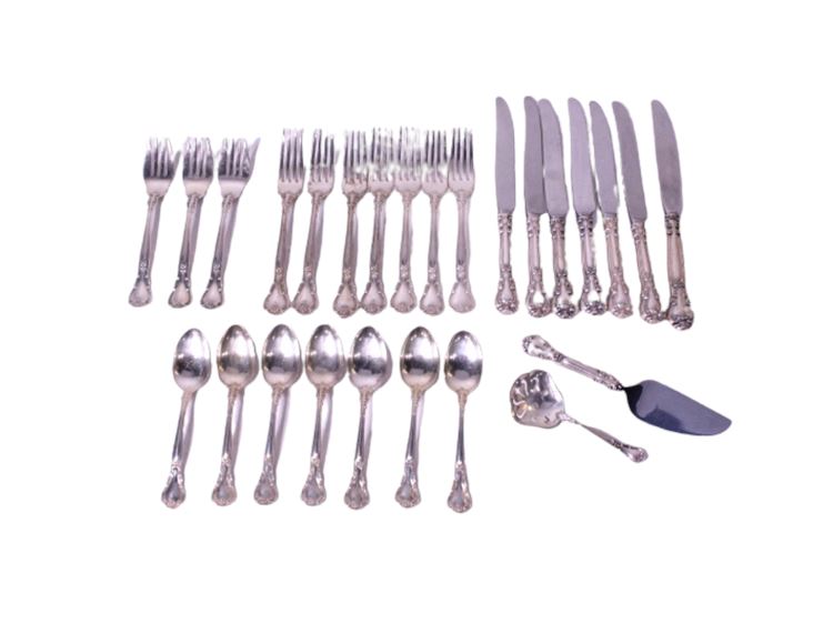 Gorham Chantilly Sterling Flatware, 26-Piece Set