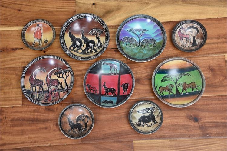 Group Wilderness Themed Plates