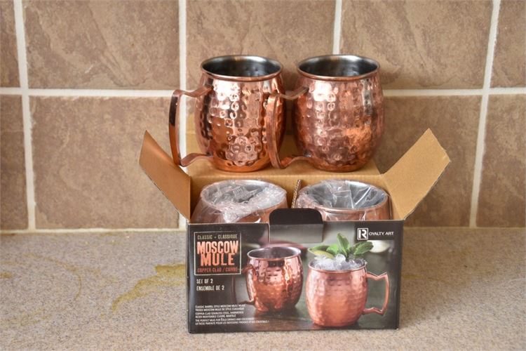 Copper Moscow Mule Mugs