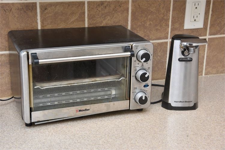 Toaster Oven and Electric Can Opener