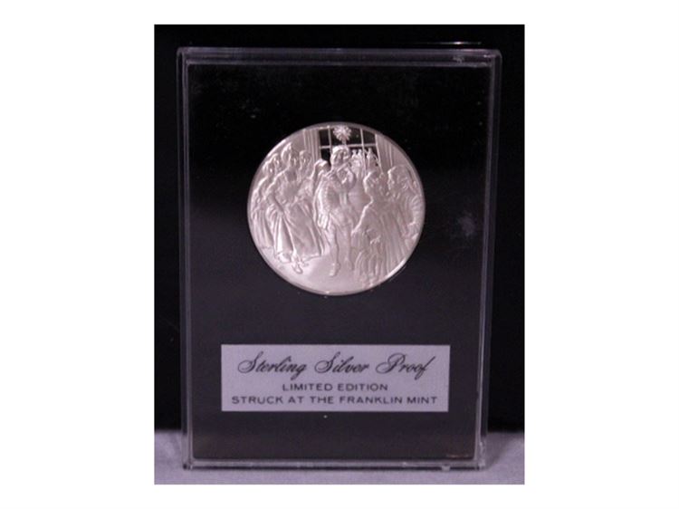 Sterling Silver Proof, Struck at the Franklin Mint Ltd Edition